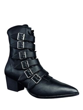Strange Cvlt Black Coven Boots BNIB